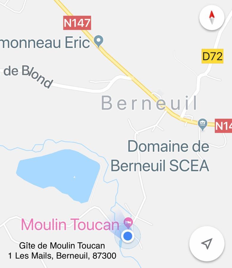 Gite Du Moulin Toucan Berneuil  ภายนอก รูปภาพ